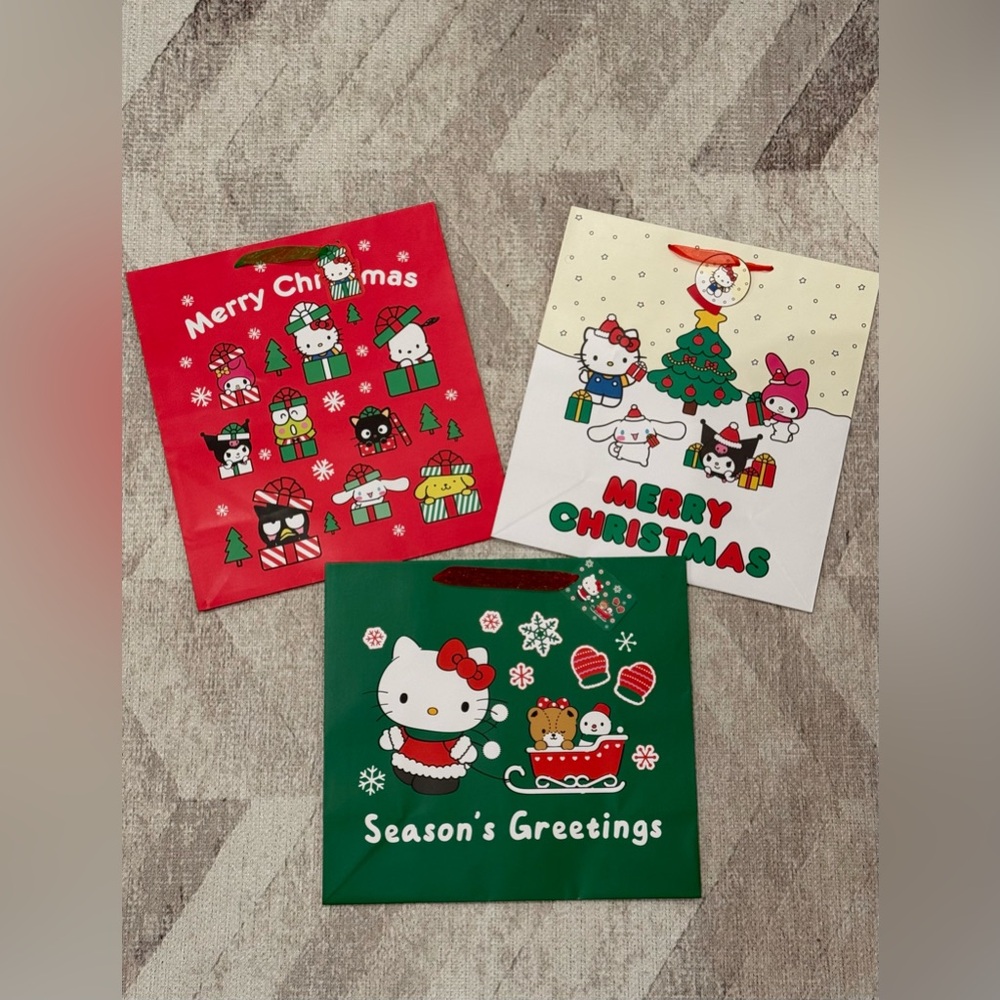 Hello Kitty Christmas Gift Bags